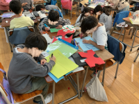 説明や看板作り