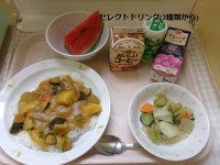 セレクトドリンク（3種類のどれか）