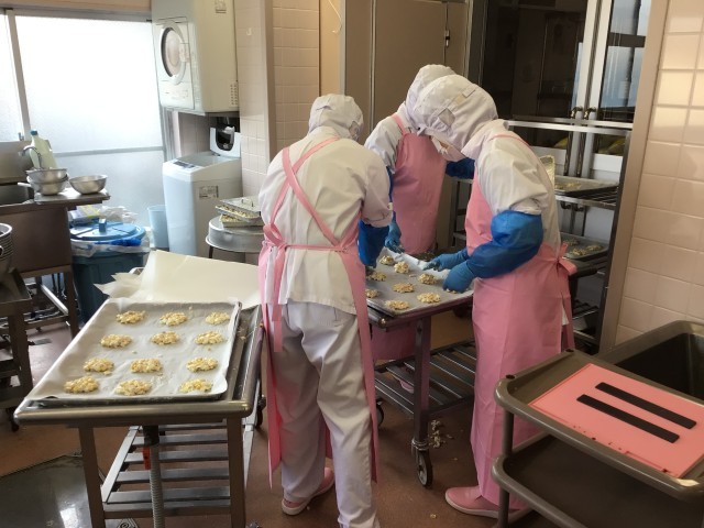 フリッターの成型