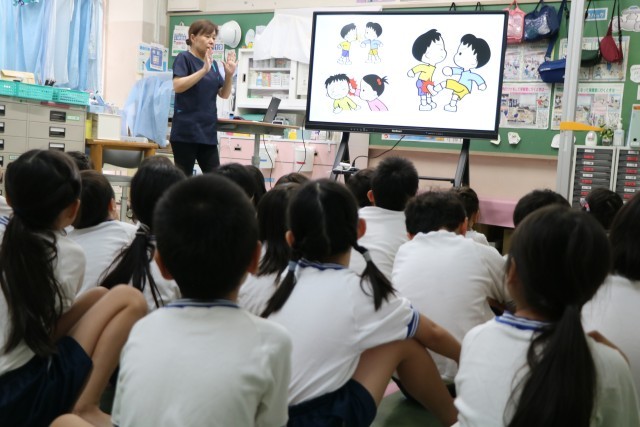 ２年生の様子です