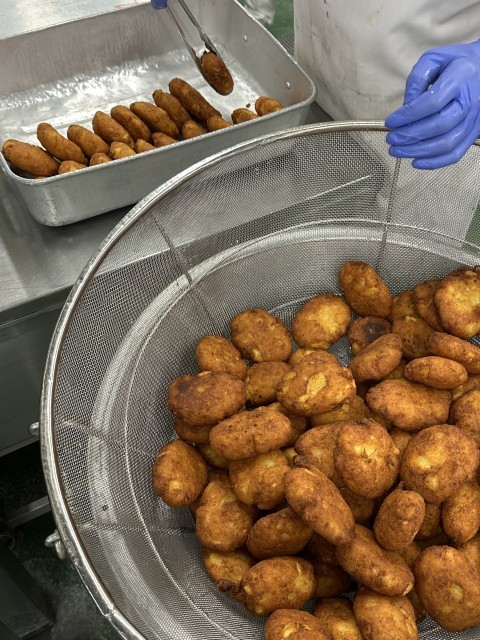 ゼリーフライは埼玉県行田市の郷土料理です。