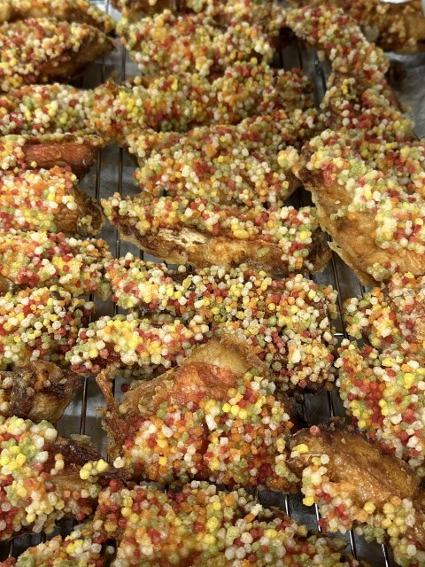 金目鯛のあられ揚げ