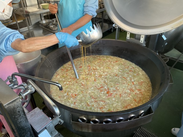 たまご入りトックスープ