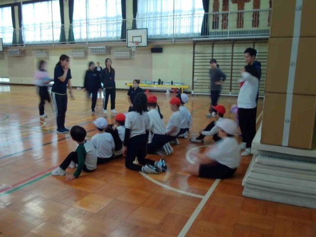 体育館で最終確認