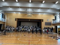 並び順を確認している様子