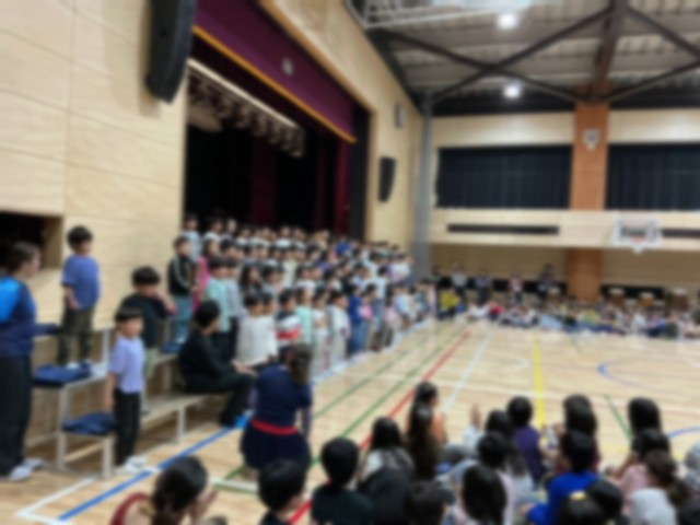 1年生　歌とお礼の言葉