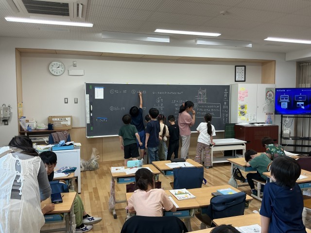2年生　ひき算のひっ算