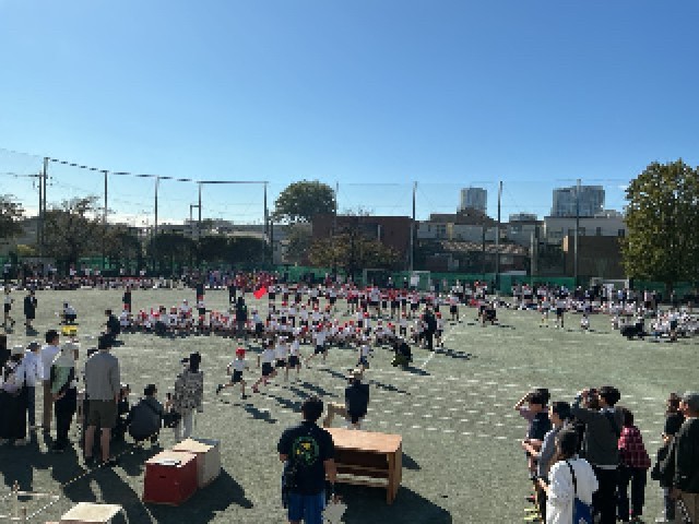 1年生かけっこ