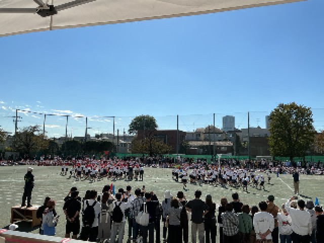 2年生団体競技　ちぇっこり玉入れ