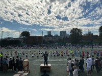 1年生表現　ミンナツナガレせたDisco