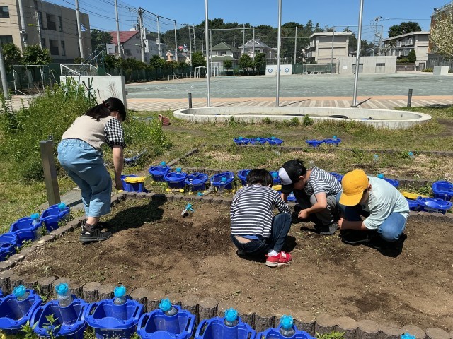 土づくりの様子