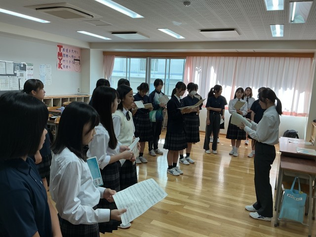 3学年合同パート練習