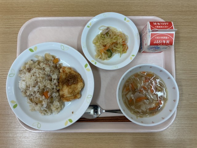 今日の給食