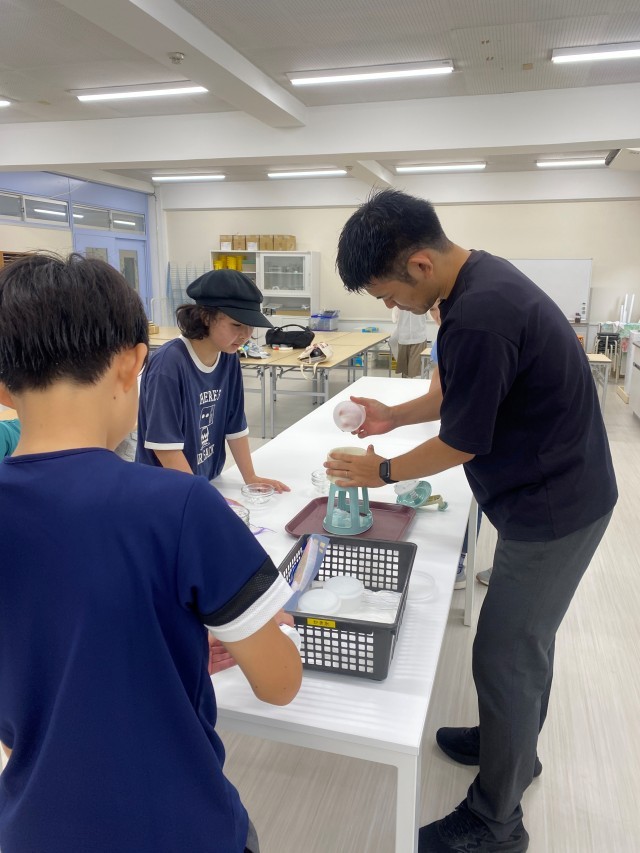 かき氷づくり