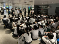 出発式＠東京駅