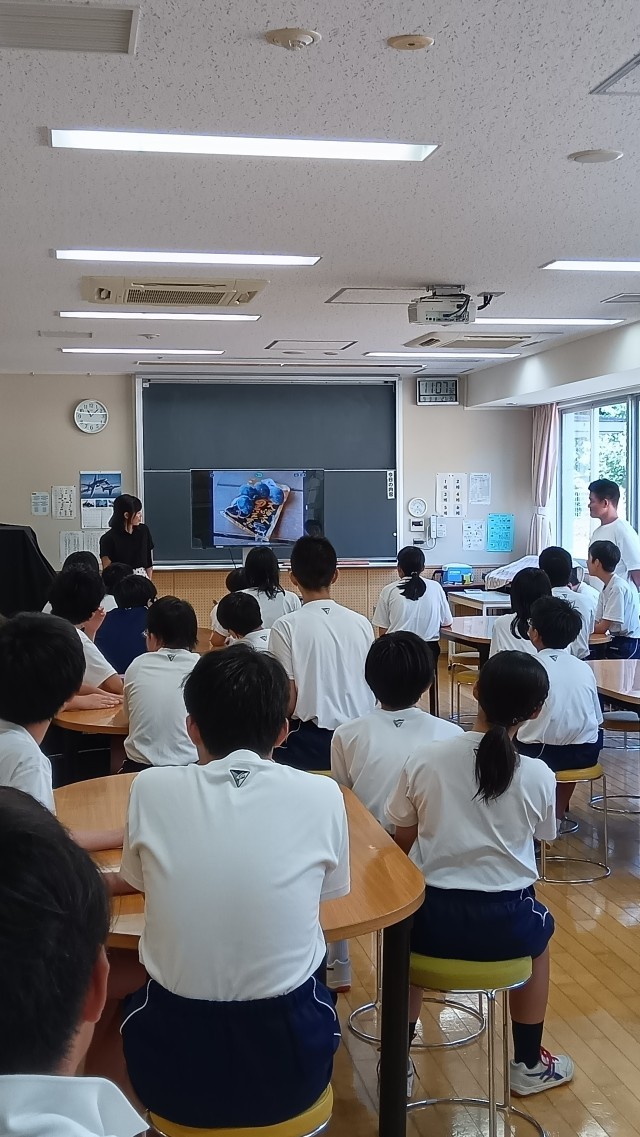 Ｉ組.夏休みの思い出発表