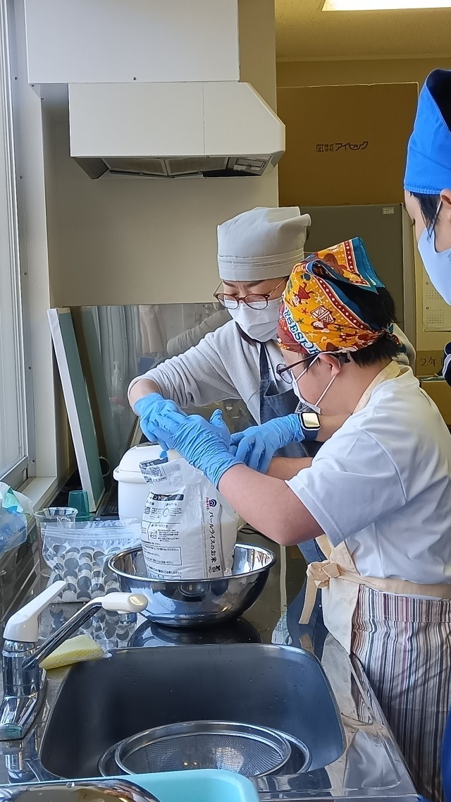 3年生は、ご飯担当