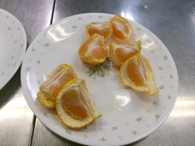 デザート　柑橘２種