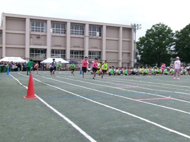 ２年全員リレー