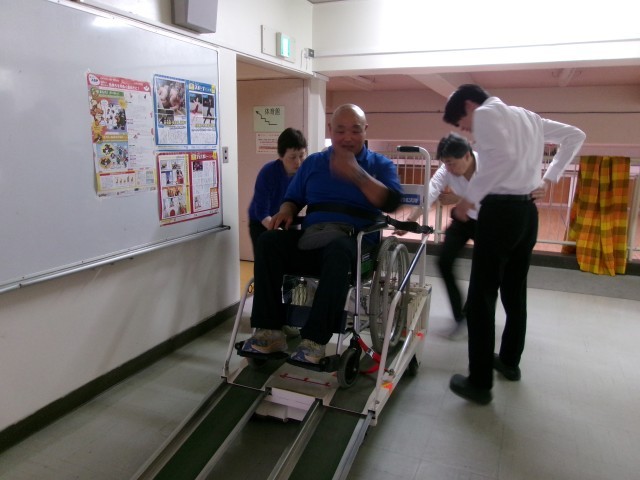 乗り降りの様子
