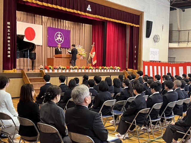 新入生　誓いのことば