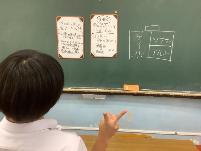 特別練習の内容を確認（3年生）