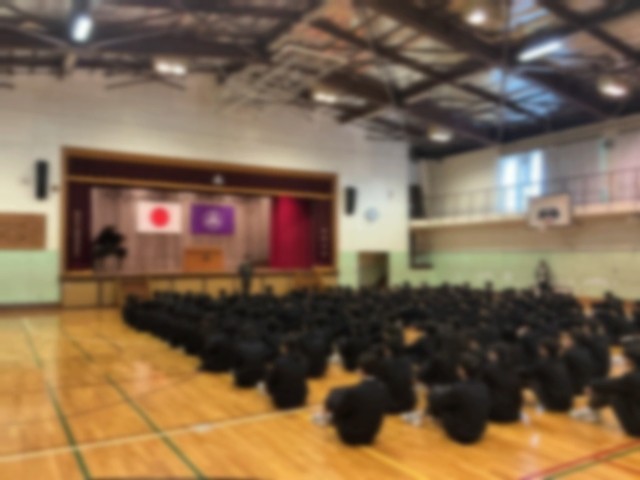 生活指導主任の話