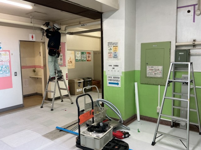 室内も色々やっています！