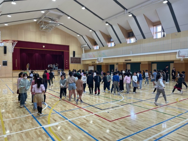 学年合同レク(王様じゃんけん)