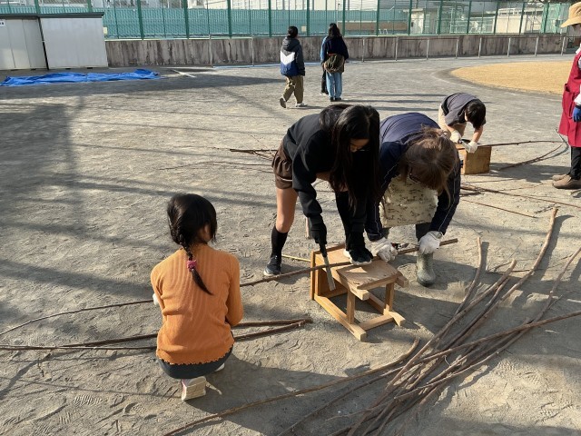 長さの切り揃え